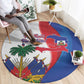 Haiti Independence Day Round Carpet 1804 Viv Haiti Viv Libete