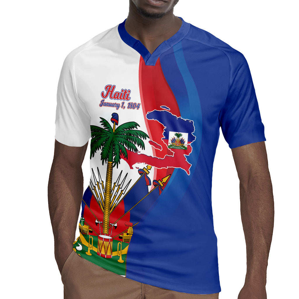 Haiti Independence Day Rugby Jersey 1804 Viv Haiti Viv Libete