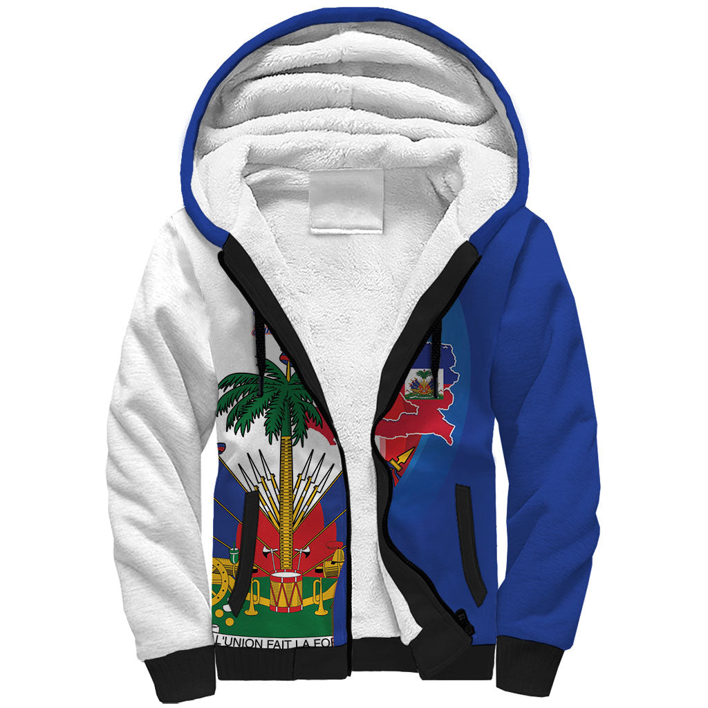 Haiti Independence Day Sherpa Hoodie 1804 Viv Haiti Viv Libete