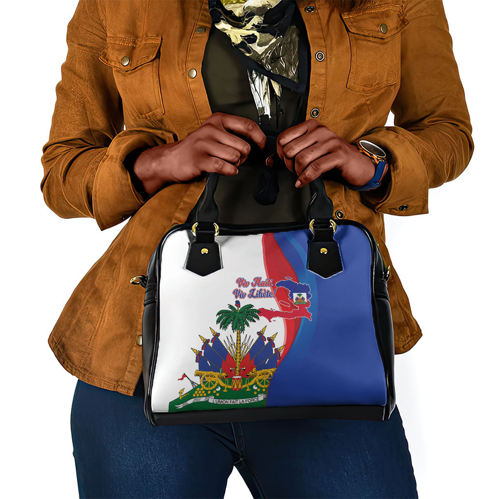 Haiti Independence Day Shoulder Handbag 1804 Viv Haiti Viv Libete