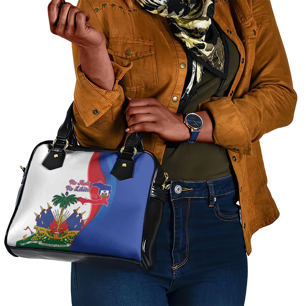 Haiti Independence Day Shoulder Handbag 1804 Viv Haiti Viv Libete