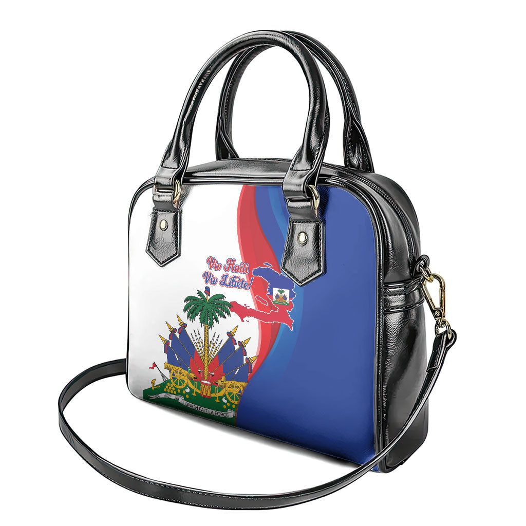 Haiti Independence Day Shoulder Handbag 1804 Viv Haiti Viv Libete
