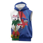 Haiti Independence Day Sleeveless Hoodie 1804 Viv Haiti Viv Libete