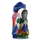 Haiti Independence Day Sleeveless Hoodie 1804 Viv Haiti Viv Libete