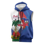Haiti Independence Day Sleeveless Zip Hoodie 1804 Viv Haiti Viv Libete
