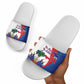 Haiti Independence Day Slide Sandals 1804 Viv Haiti Viv Libete