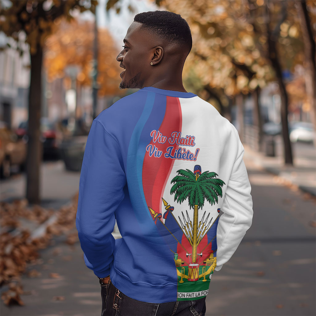 Haiti Independence Day Sweatshirt 1804 Viv Haiti Viv Libete