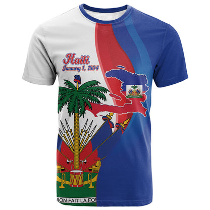 Haiti Independence Day T shirt 1804 Viv Haiti Viv Libete