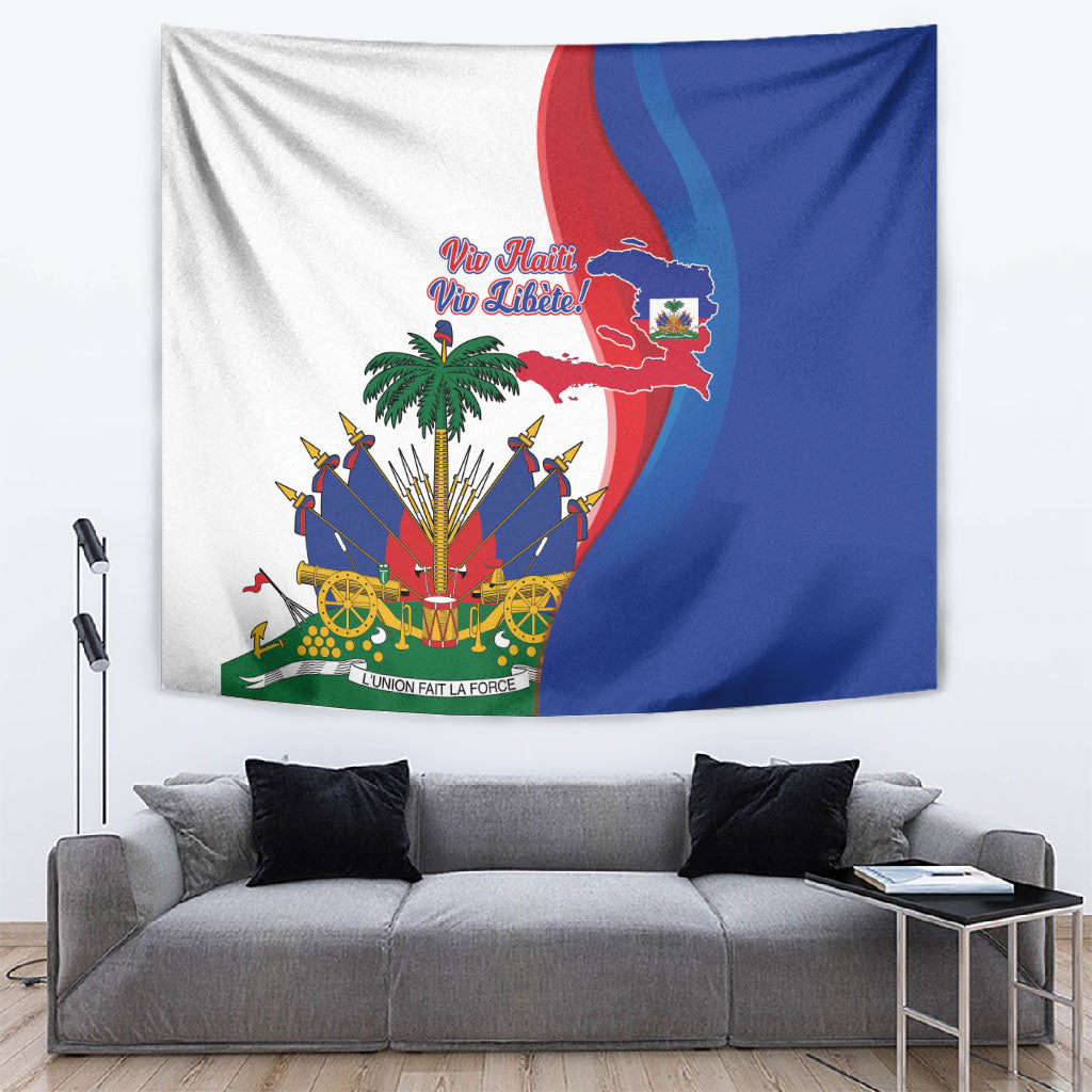Haiti Independence Day Tapestry 1804 Viv Haiti Viv Libete