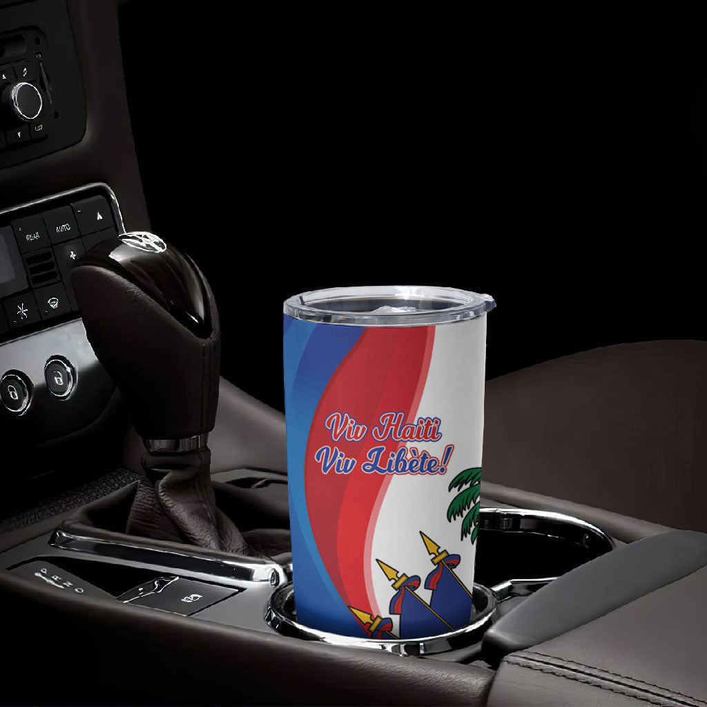 Haiti Independence Day Tumbler Cup 1804 Viv Haiti Viv Libete