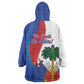 Haiti Independence Day Wearable Blanket Hoodie 1804 Viv Haiti Viv Libete