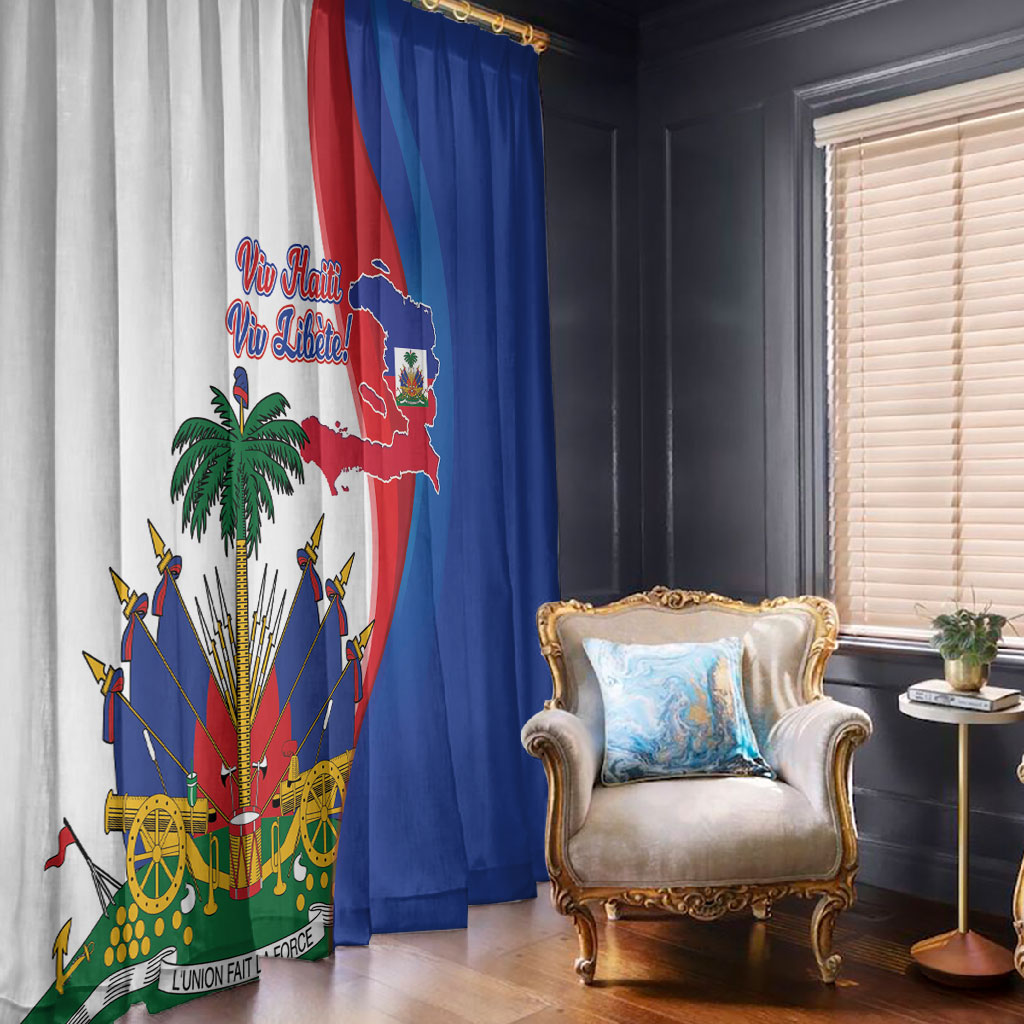 Haiti Independence Day Window Curtain 1804 Viv Haiti Viv Libete