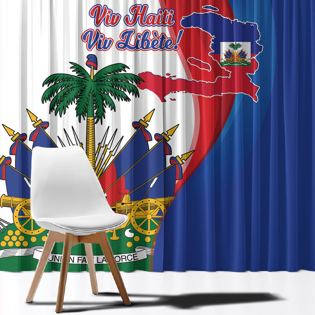 Haiti Independence Day Window Curtain 1804 Viv Haiti Viv Libete