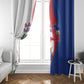 Haiti Independence Day Window Curtain 1804 Viv Haiti Viv Libete