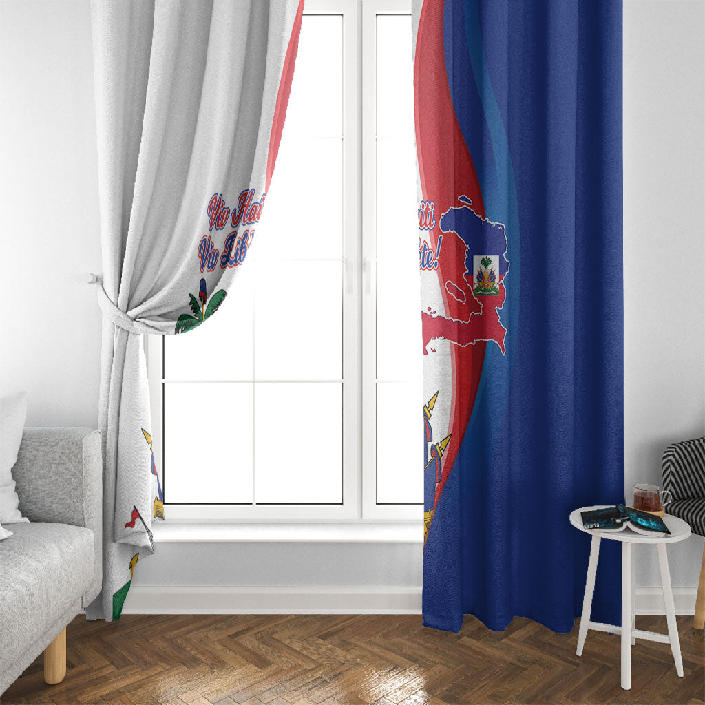 Haiti Independence Day Window Curtain 1804 Viv Haiti Viv Libete