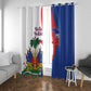 Haiti Independence Day Window Curtain 1804 Viv Haiti Viv Libete