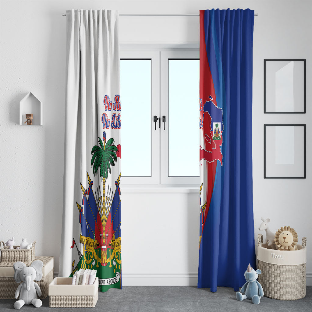 Haiti Independence Day Window Curtain 1804 Viv Haiti Viv Libete