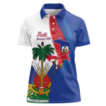 Haiti Independence Day Women Polo Shirt 1804 Viv Haiti Viv Libete