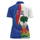 Haiti Independence Day Women Polo Shirt 1804 Viv Haiti Viv Libete