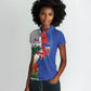 Haiti Independence Day Women Polo Shirt 1804 Viv Haiti Viv Libete