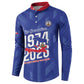 Personalized Haiti Football Button Sweatshirt Les Grenadiers Made History Once Again Blue Color