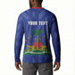 Personalized Haiti Football Button Sweatshirt Les Grenadiers Made History Once Again Blue Color