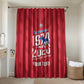 Personalized Haiti Football Bathroom Set Les Grenadiers Made History Once Again Red Color