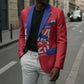 Personalized Haiti Football Blazer Les Grenadiers Made History Once Again Red Color