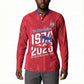 Personalized Haiti Football Button Sweatshirt Les Grenadiers Made History Once Again Red Color
