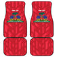 Personalized Afro Haiti Football Car Mats Les Grenadiers Made History Once Again Red Color - African Pride
