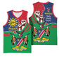 Namibia Independence Day Basketball Jersey Coat Of Arms Curve Style LT14
