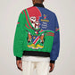 Namibia Independence Day Bomber Jacket Coat Of Arms Curve Style