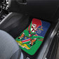 Namibia Independence Day Car Mats Coat Of Arms Curve Style