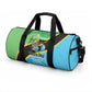 Tanzania Independence Day Duffle Bag Happy 65th Anniversary Grunge Flag