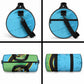 Tanzania Independence Day Duffle Bag Happy 65th Anniversary Grunge Flag