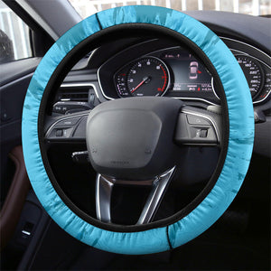 Tanzania Independence Day Steering Wheel Cover Happy 65th Anniversary Grunge Flag