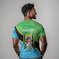 Personalized Tanzania Independence Day T shirt Happy 65th Anniversary Grunge Flag
