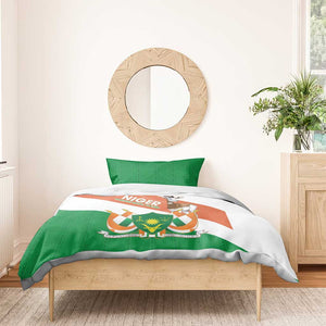 Afro Niger Bedding Set Dama Gazelle African Pattern - Republic Day