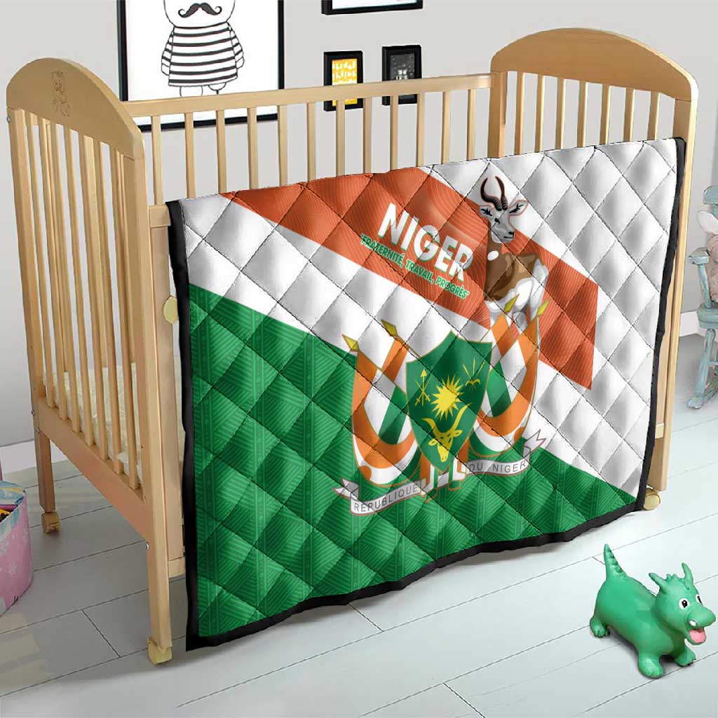 Afro Niger Quilt Dama Gazelle African Pattern - Republic Day