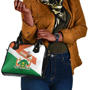 Afro Niger Shoulder Handbag Dama Gazelle African Pattern - Republic Day