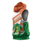 Afro Niger Sleeveless Hoodie Dama Gazelle African Pattern - Republic Day - African Pride