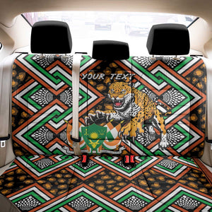 Personalized Afro Niger Back Car Seat Cover Leopard Ankara African Pattern