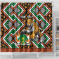Personalized Afro Niger Shower Curtain Leopard Ankara African Pattern