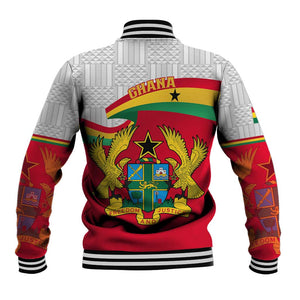 Ghana Independence Day Baseball Jacket Gana Map Happy 67 Years Anniversary LT14