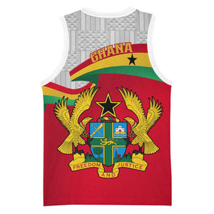 Ghana Independence Day Basketball Jersey Gana Map Happy 67 Years Anniversary LT14