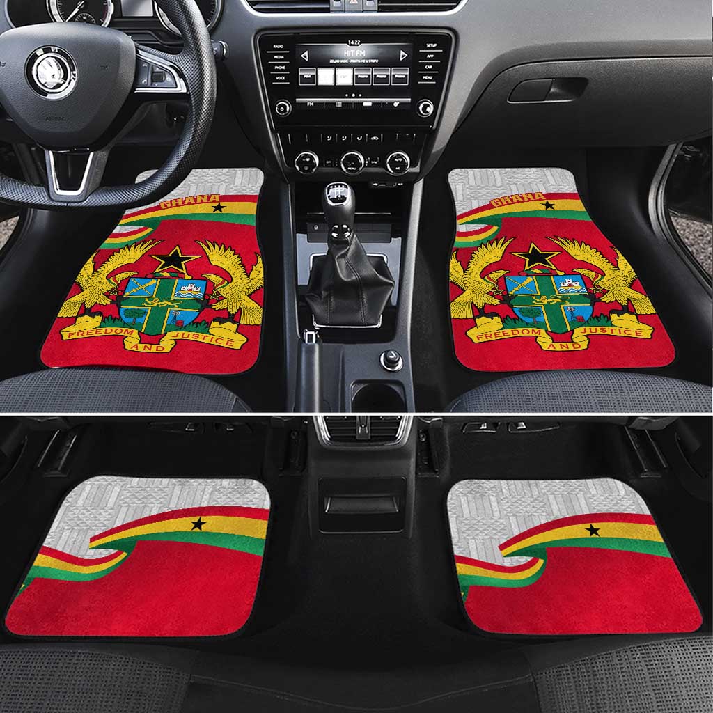 Ghana Independence Day Car Mats Gana Map Happy 67 Years Anniversary