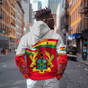 Ghana Independence Day Hoodie Gana Map Happy 67 Years Anniversary