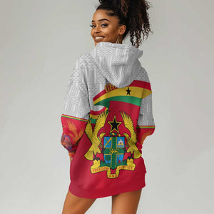 Ghana Independence Day Hoodie Dress Gana Map Happy 67 Years Anniversary