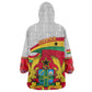 Ghana Independence Day KId Wearable Blanket Hoodie Gana Map Happy 67 Years Anniversary