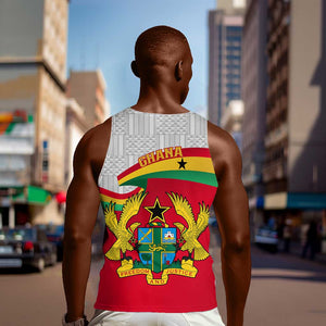 Ghana Independence Day Men Tank Top Gana Map Happy 67 Years Anniversary